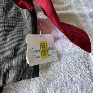 Infant Boys' Red and Black Outfit